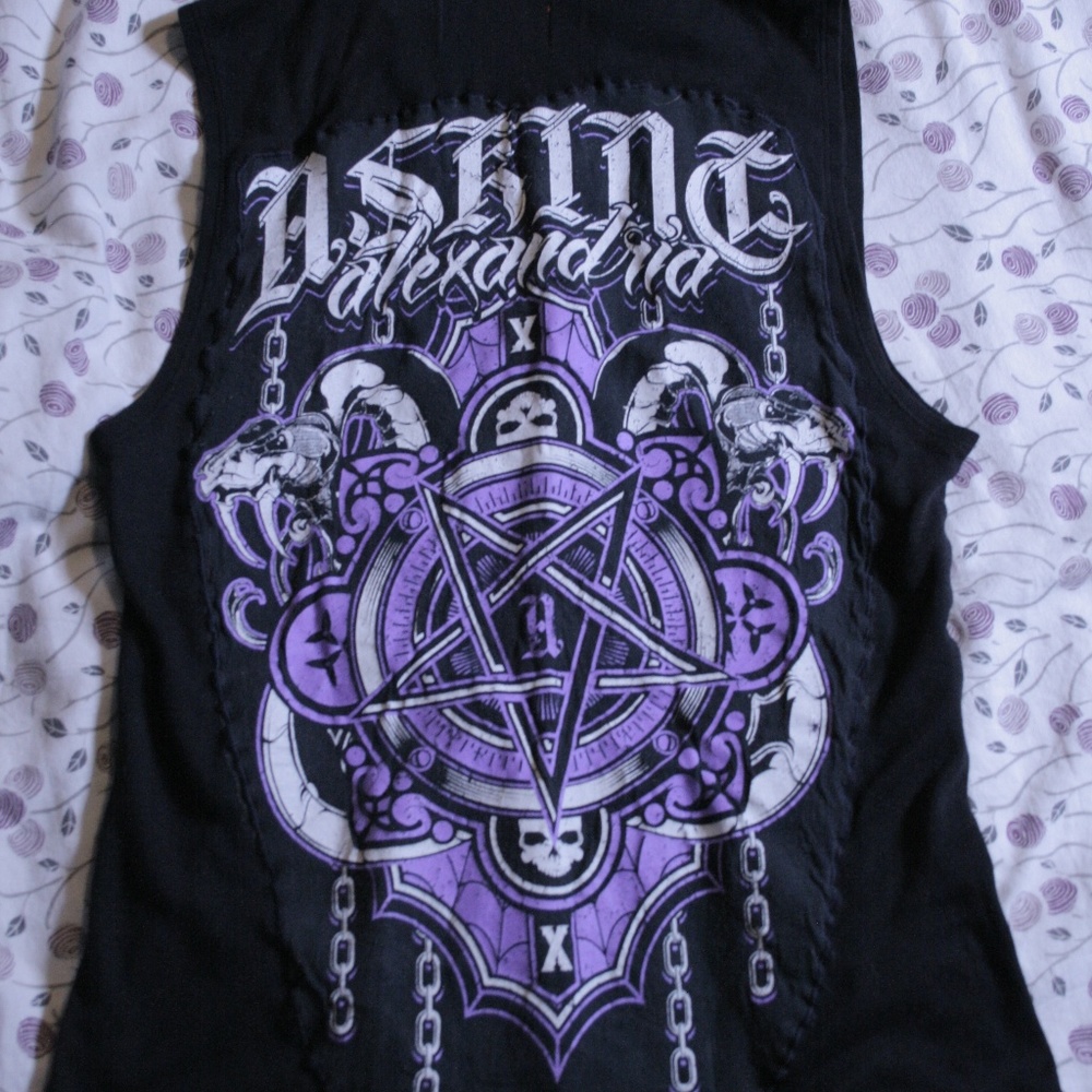 Royal Bones CUSTOM Vest w/ Asking Alexandria